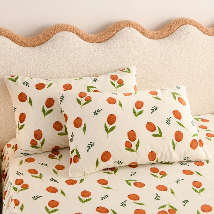 91家纺网 家纺一手货源 找家纺 （总）圣靓 2025新款牛奶绒印花枕套