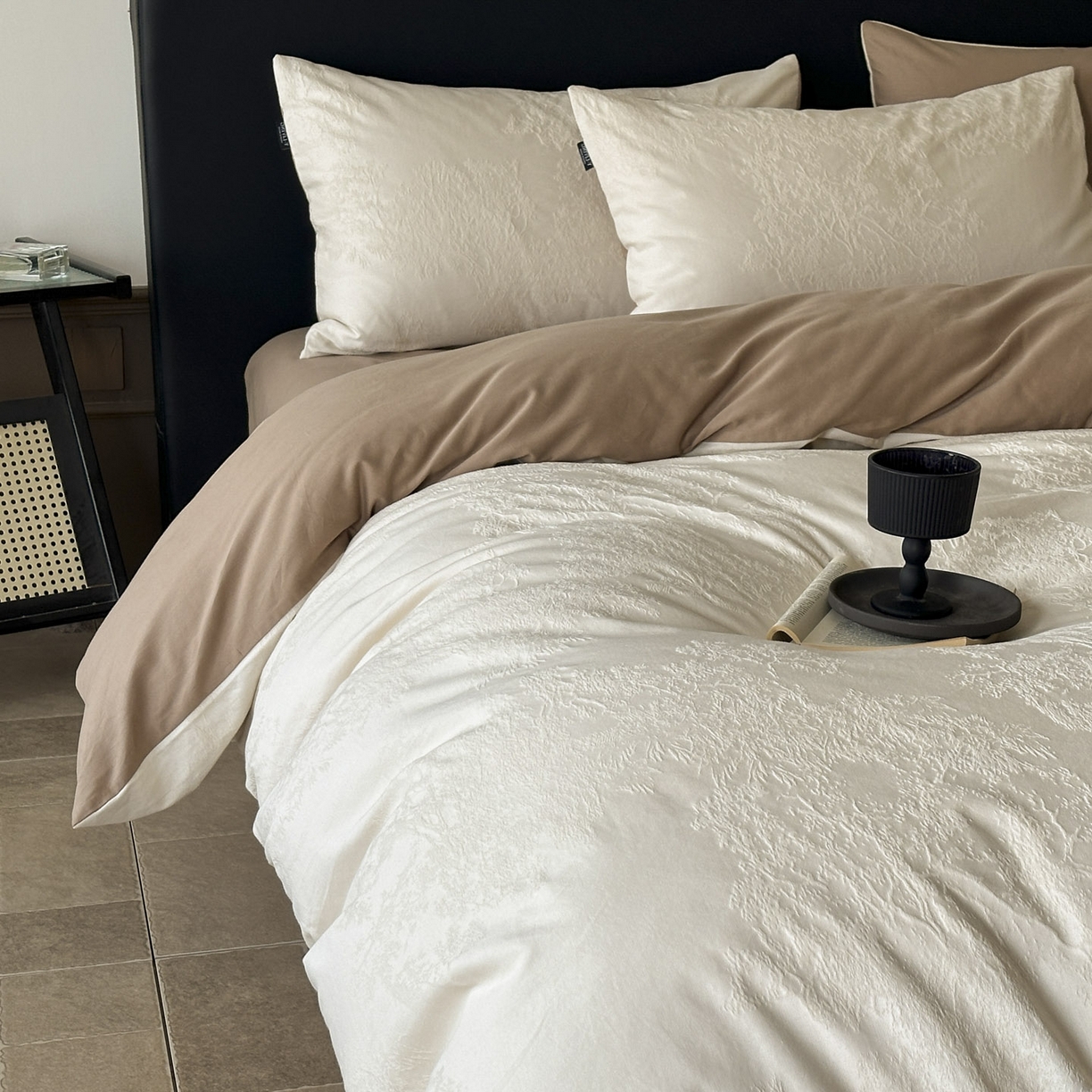 91家纺网 家纺一手货源 找家纺 （总）宜代光年 2025新款厚织全棉大提花系列四件套