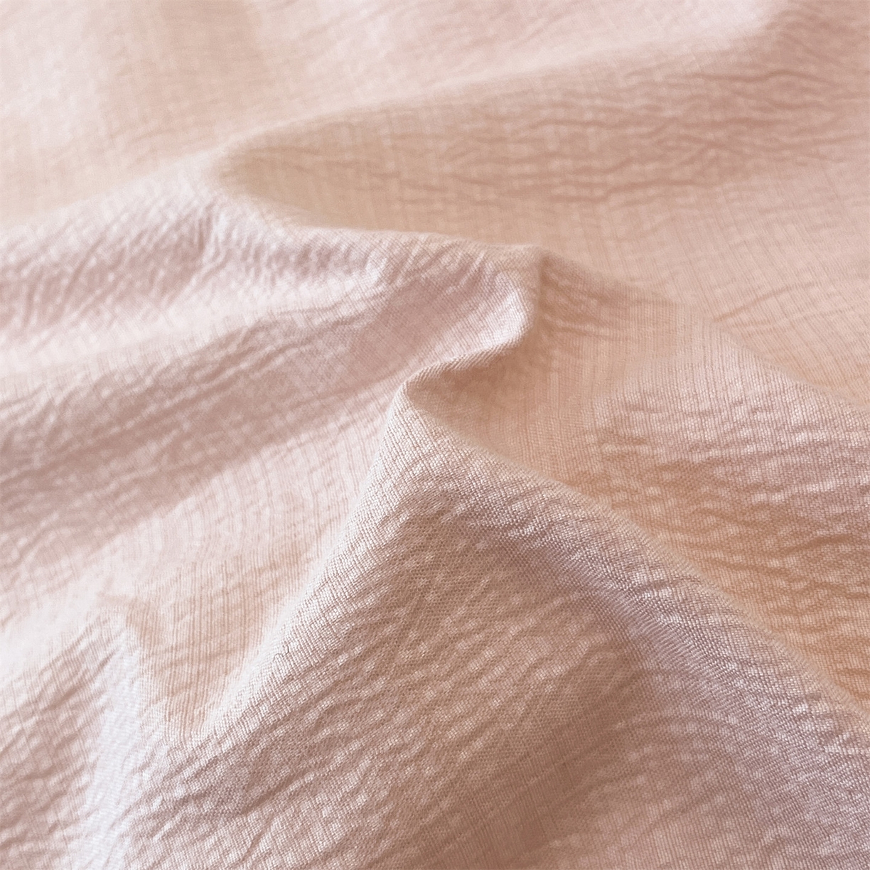 91家纺网 家纺一手货源 找家纺 宝士康家纺 2025新品麻绳款绣花皱皱被 春秋被/被芯/冬被/跨境外贸 粉色