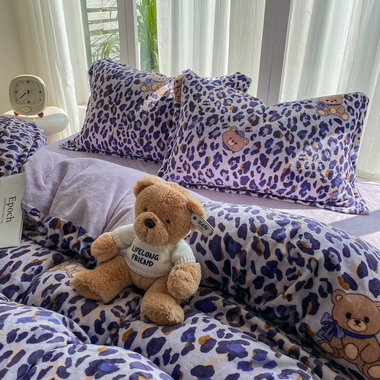 91家纺网 家纺一手货源 找家纺 （总）梵克保罗 2025新款A类高克重牛奶绒印花四件套（包含买家秀）