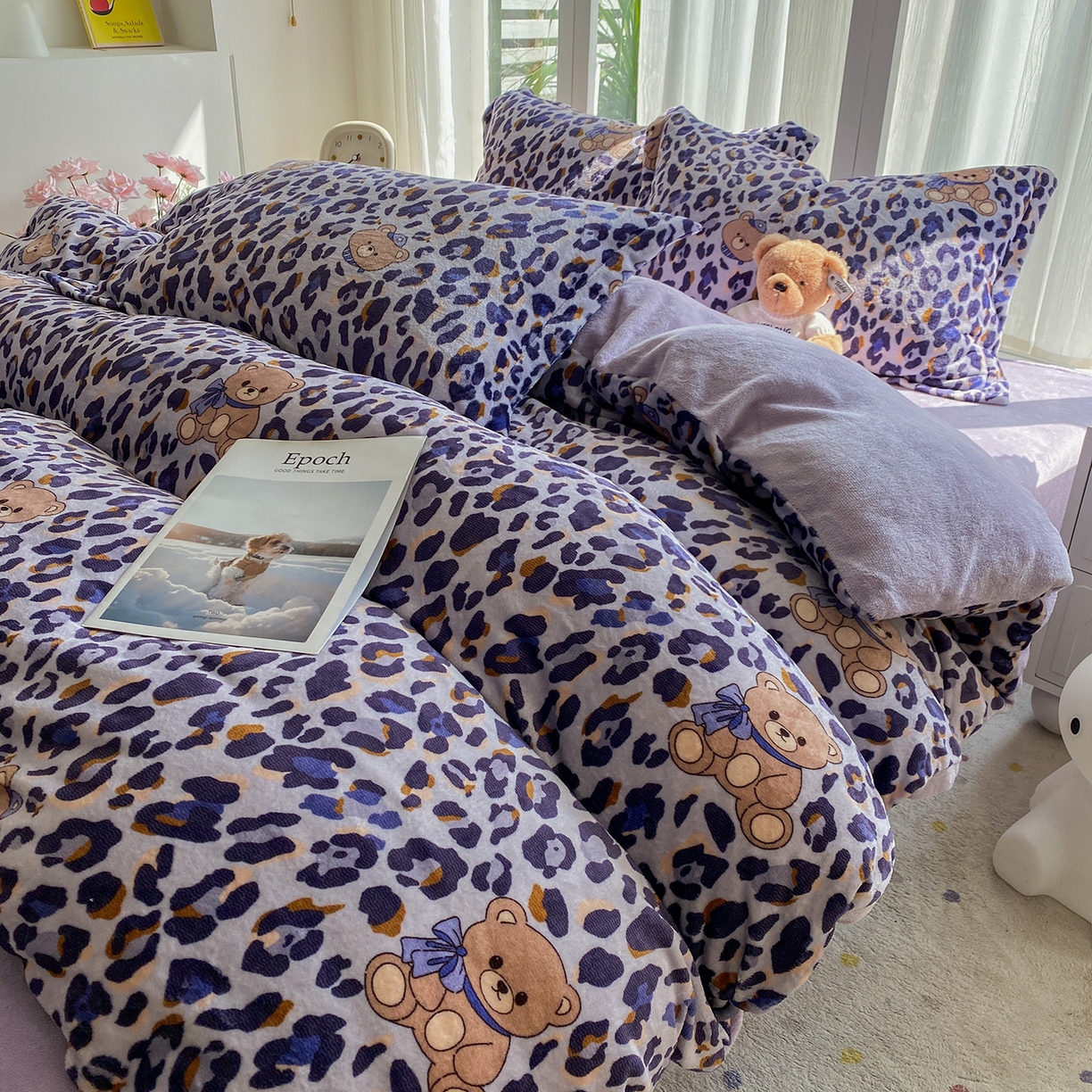 91家纺网 家纺一手货源 找家纺 （总）梵克保罗 2025新款A类高克重牛奶绒印花四件套（包含买家秀）