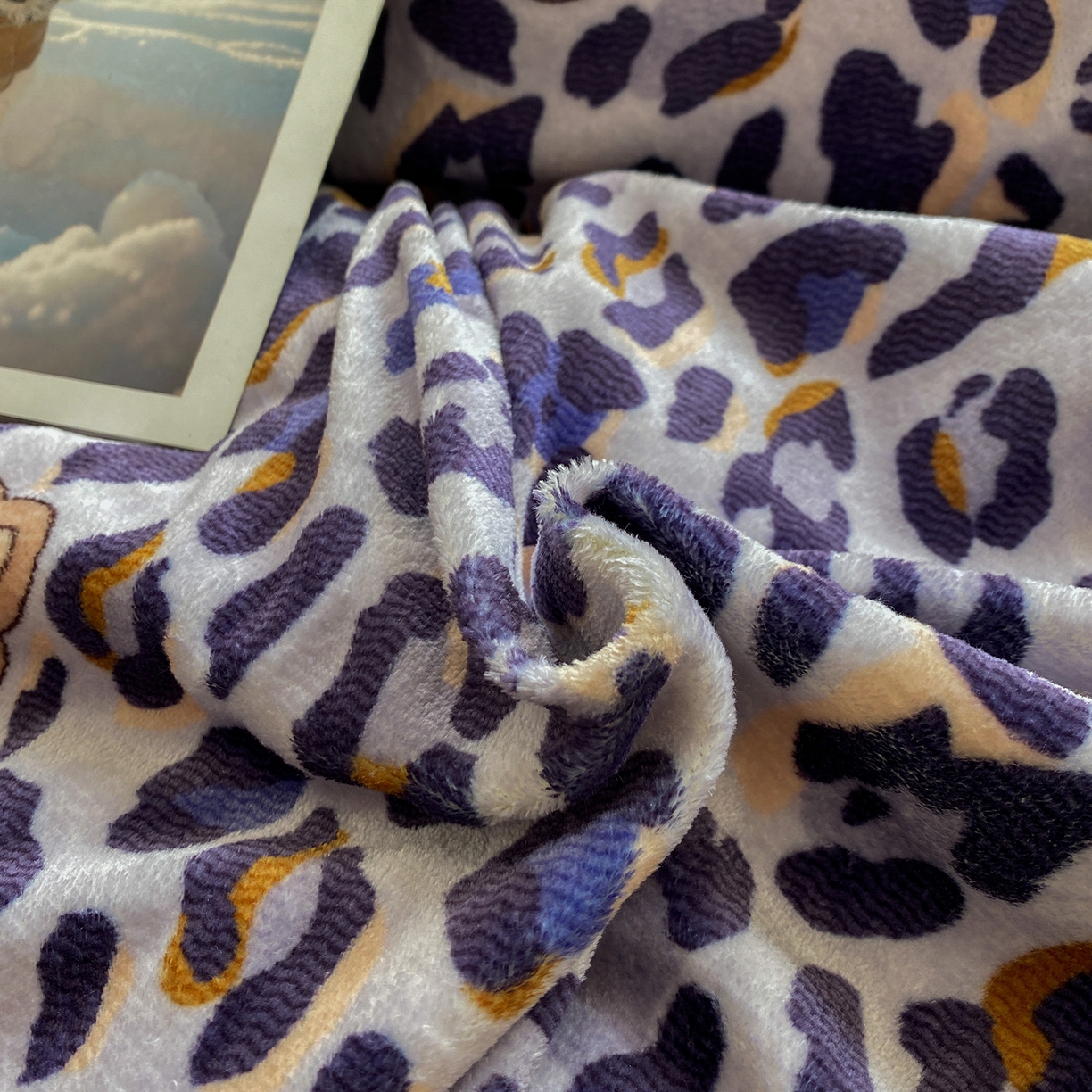 91家纺网 家纺一手货源 找家纺 （总）梵克保罗 2025新款A类高克重牛奶绒印花四件套（包含买家秀）