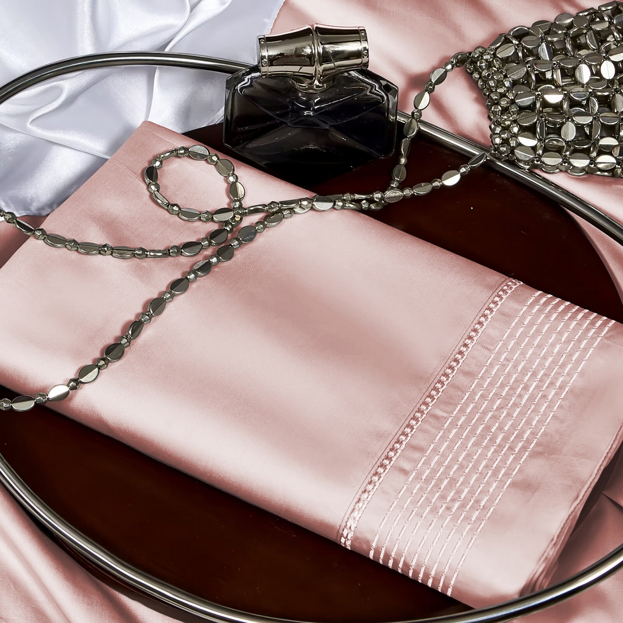 91家纺网 家纺一手货源 找家纺 （总）玖玖爱家纺 2025新款亲肤柔软新疆长绒棉四件套-罗斯