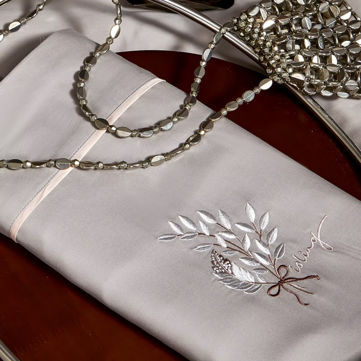 91家纺网 家纺一手货源 找家纺 （总）玖玖爱家纺 2025新款天丝棉磨毛四件套-安雅