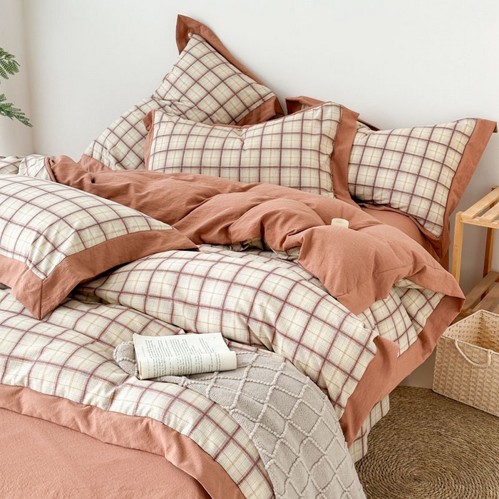 91家纺网 家纺一手货源 找家纺 （总）雨田家纺 2025新款A类汉麻双层纱四件套