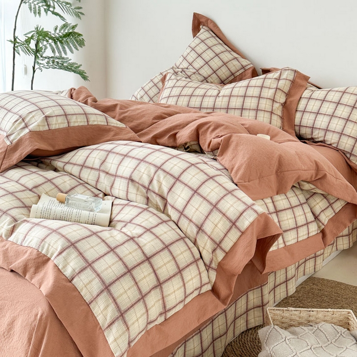 91家纺网 家纺一手货源 找家纺 （总）雨田家纺 2025新款A类汉麻双层纱四件套