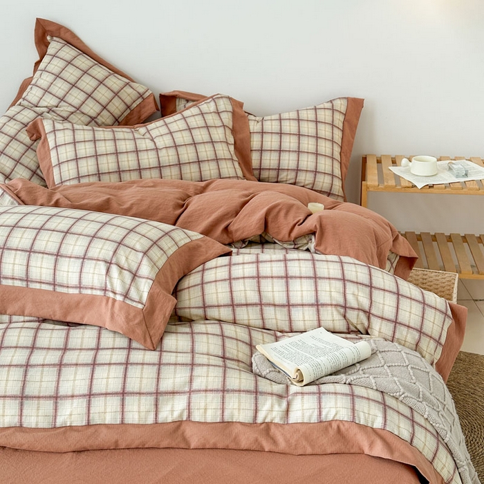 91家纺网 家纺一手货源 找家纺 （总）雨田家纺 2025新款A类汉麻双层纱四件套