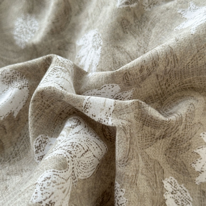 91家纺网 家纺一手货源 找家纺 雨田家纺 2025新款A类汉麻双层纱四件套 轻语