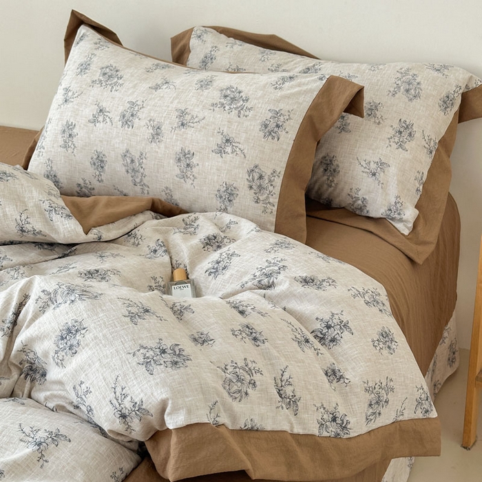 91家纺网 家纺一手货源 找家纺 雨田家纺 2025新款A类汉麻双层纱四件套 维奥