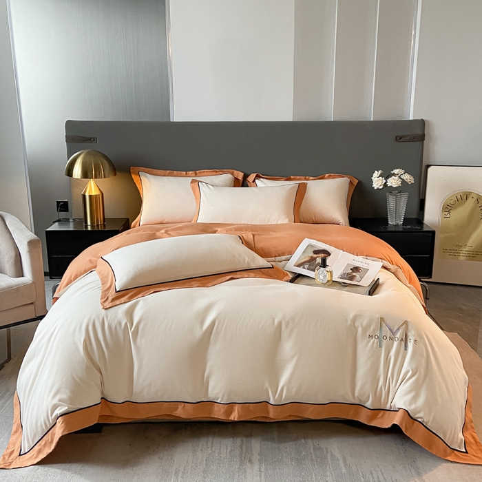 91家纺网 家纺一手货源 找家纺 （总）遇见家居生活馆 2025新款亲肤棉磨毛刺绣四件套（控价：标准128，加大138）