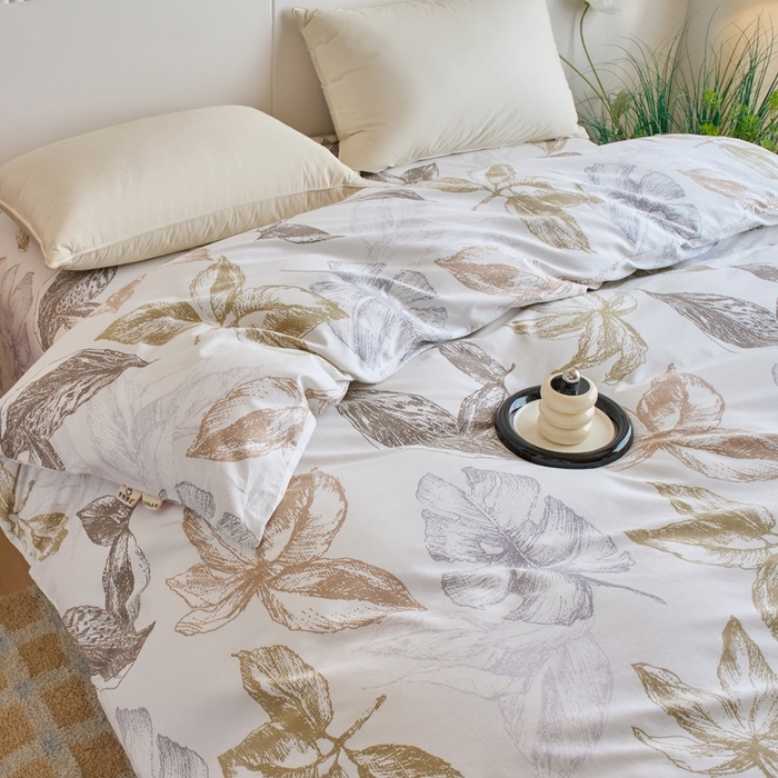 91家纺网 家纺一手货源 找家纺 （总）春皖家纺 2025新款全棉原棉磨毛色织水洗单被套回暖系列-风格二