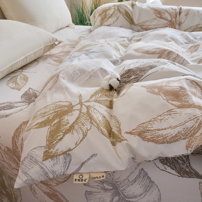 91家纺网 家纺一手货源 找家纺 （总）春皖家纺 2025新款全棉原棉磨毛色织水洗单被套回暖系列-风格二