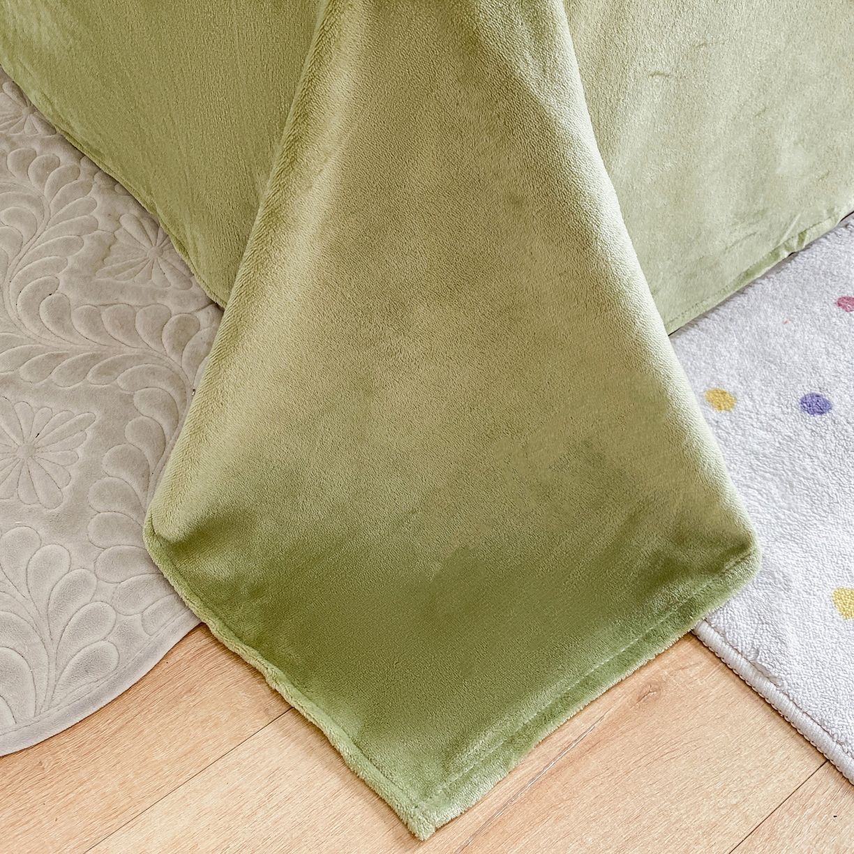 91家纺网 家纺一手货源 找家纺 梵克保罗 2025新款A类高克重牛奶绒印花四件套（包含买家秀） 童年米白