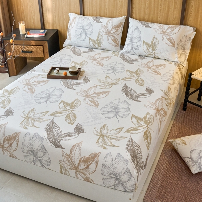 91家纺网 家纺一手货源 找家纺 （总）春皖家纺 2025新款全棉原棉磨毛色织水洗单床笠回暖系列-风格二