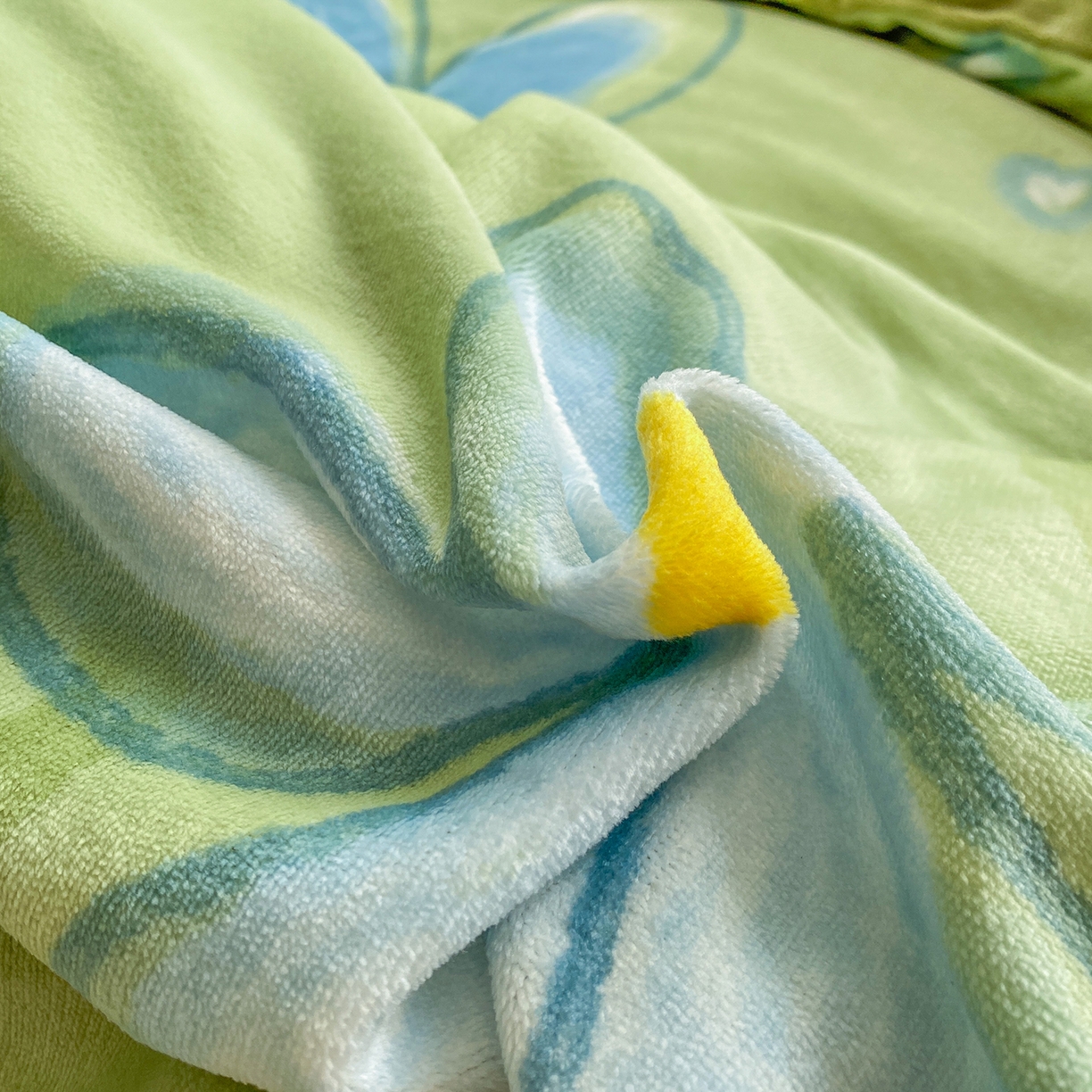 91家纺网 家纺一手货源 找家纺 梵克保罗 2025新款A类高克重牛奶绒印花四件套（包含买家秀） 心花路放