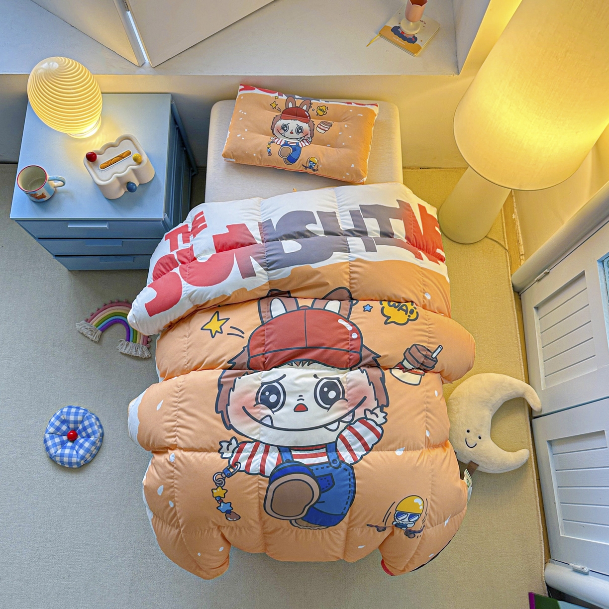 91家纺网 家纺一手货源 找家纺 （总）暖羽屋羽绒馆 2025新款真抗菌防螨95白鸭绒儿童学生被芯羽绒被冬被婴幼儿园小被子被子被芯