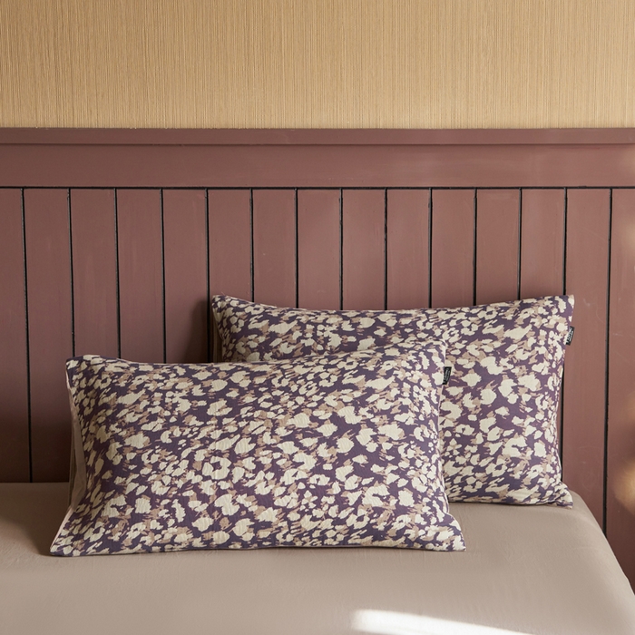 91家纺网 家纺一手货源 找家纺 宜代光年 2025新款彩色色织大提花纱布四件套 弥初-蓝