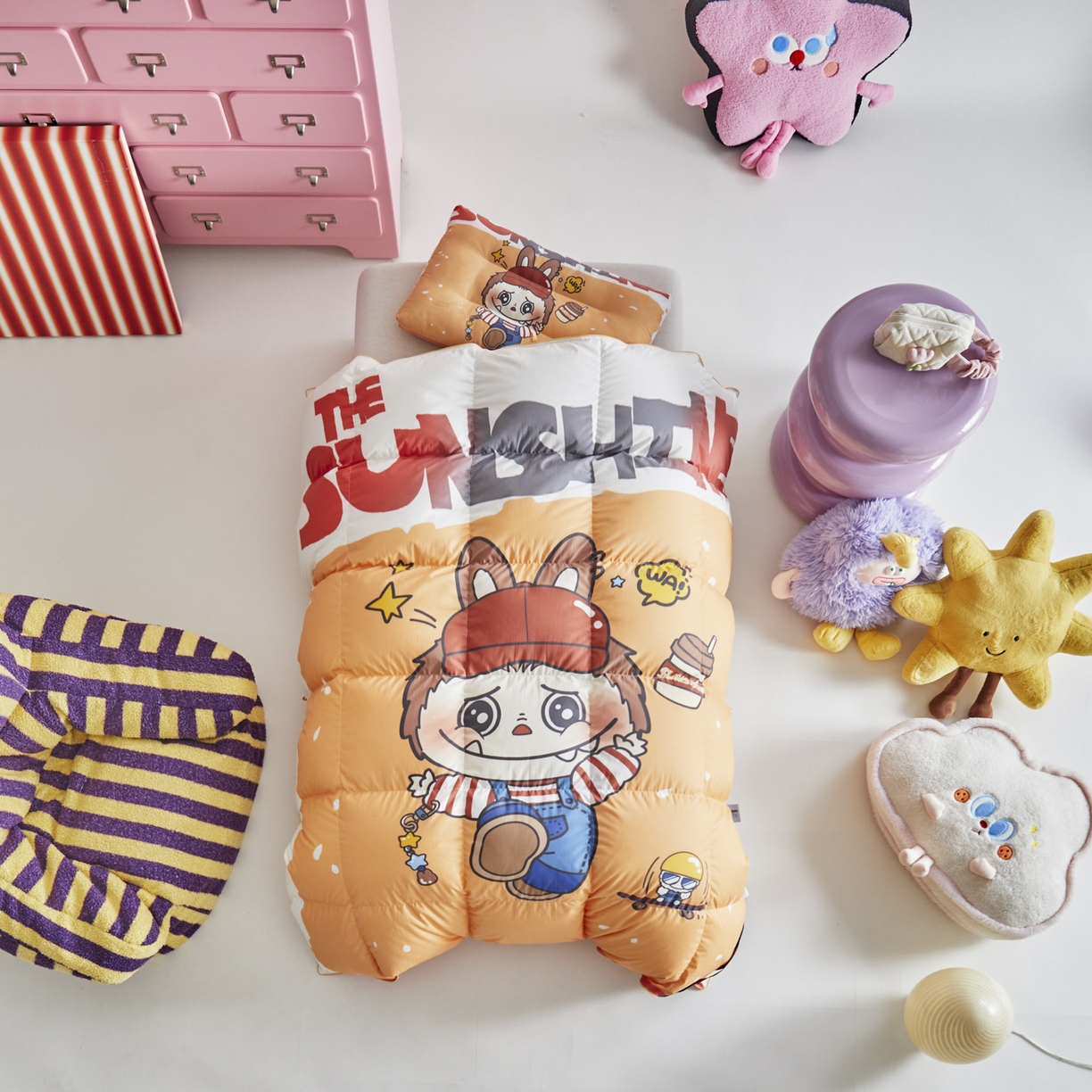 91家纺网 家纺一手货源 找家纺 暖羽屋羽绒馆 2025新款真抗菌防螨95白鸭绒儿童学生被芯羽绒被冬被婴幼儿园小被子被子被芯 运动拉布特2