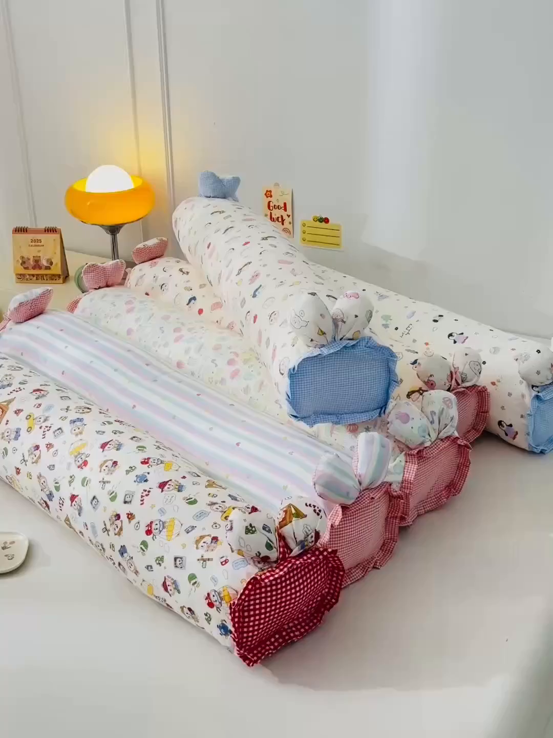 91家纺网 家纺一手货源 找家纺 （总）芯奇想 2025新款全棉双层纱兔子枕芯长新款小清新抱枕