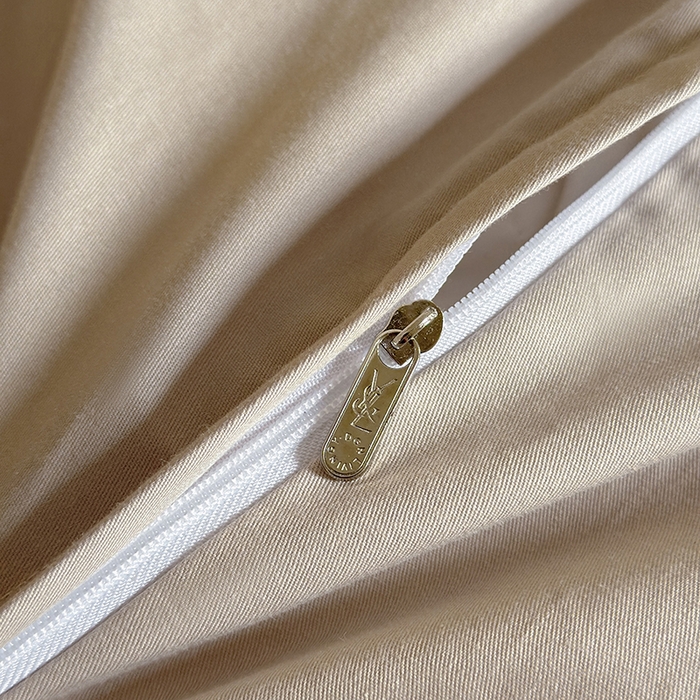 91家纺网 家纺一手货源 找家纺 宜代光年 2025新款60S水洗棉单被套 繁花-咖