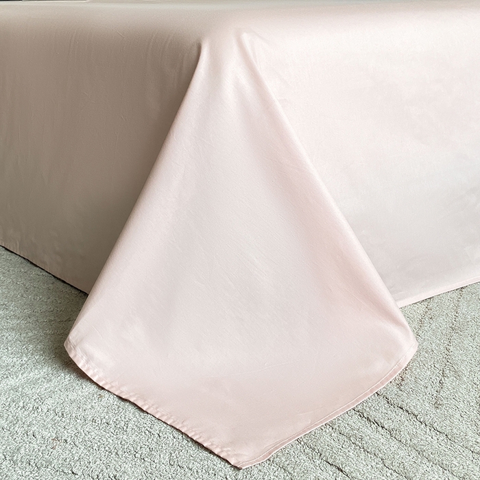 91家纺网 家纺一手货源 找家纺 宜代光年 2025新款60S水洗棉单被套 繁花-粉