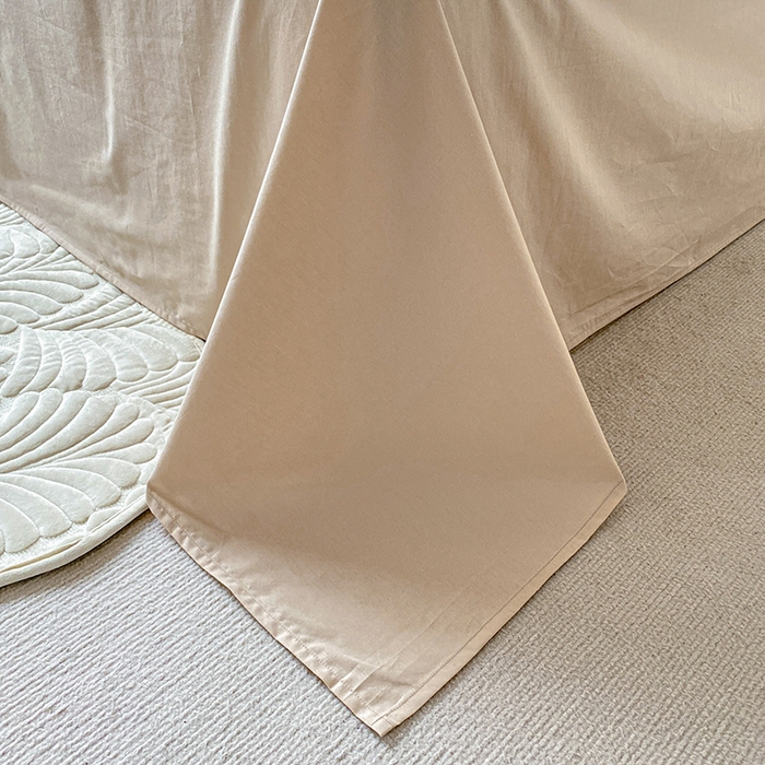 91家纺网 家纺一手货源 找家纺 宜代光年 2025新款60S水洗棉单被套 艾迪-咖