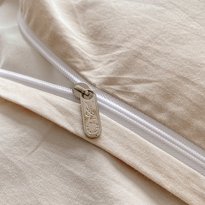 91家纺网 家纺一手货源 找家纺 宜代光年 2025新款60S水洗棉单被套 艾迪-咖