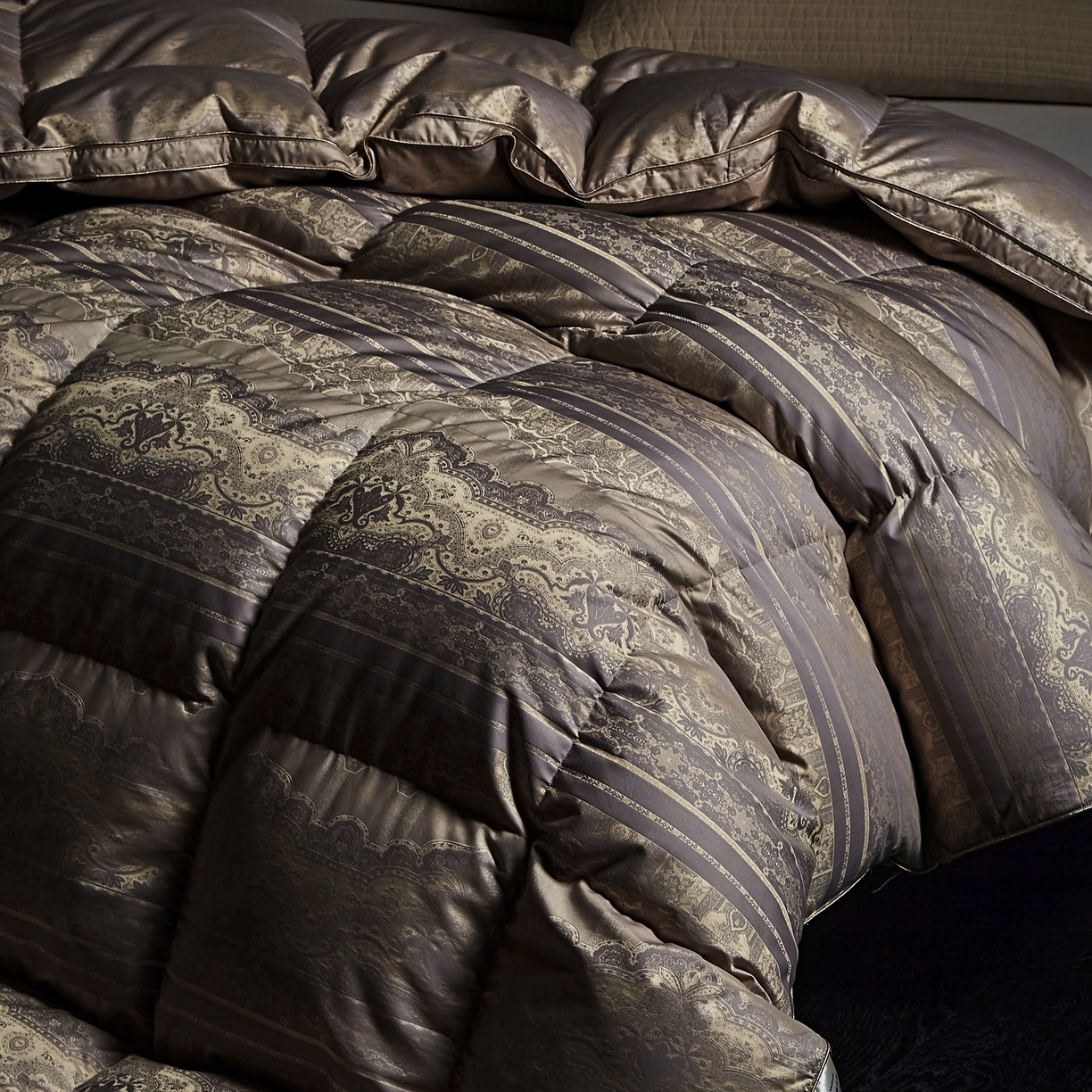 91家纺网 家纺一手货源 找家纺 （总）暖羽屋羽绒馆 2025新款国标绒子95白鸭绒羽绒被子双人鸭绒被2米家用双人被芯被子