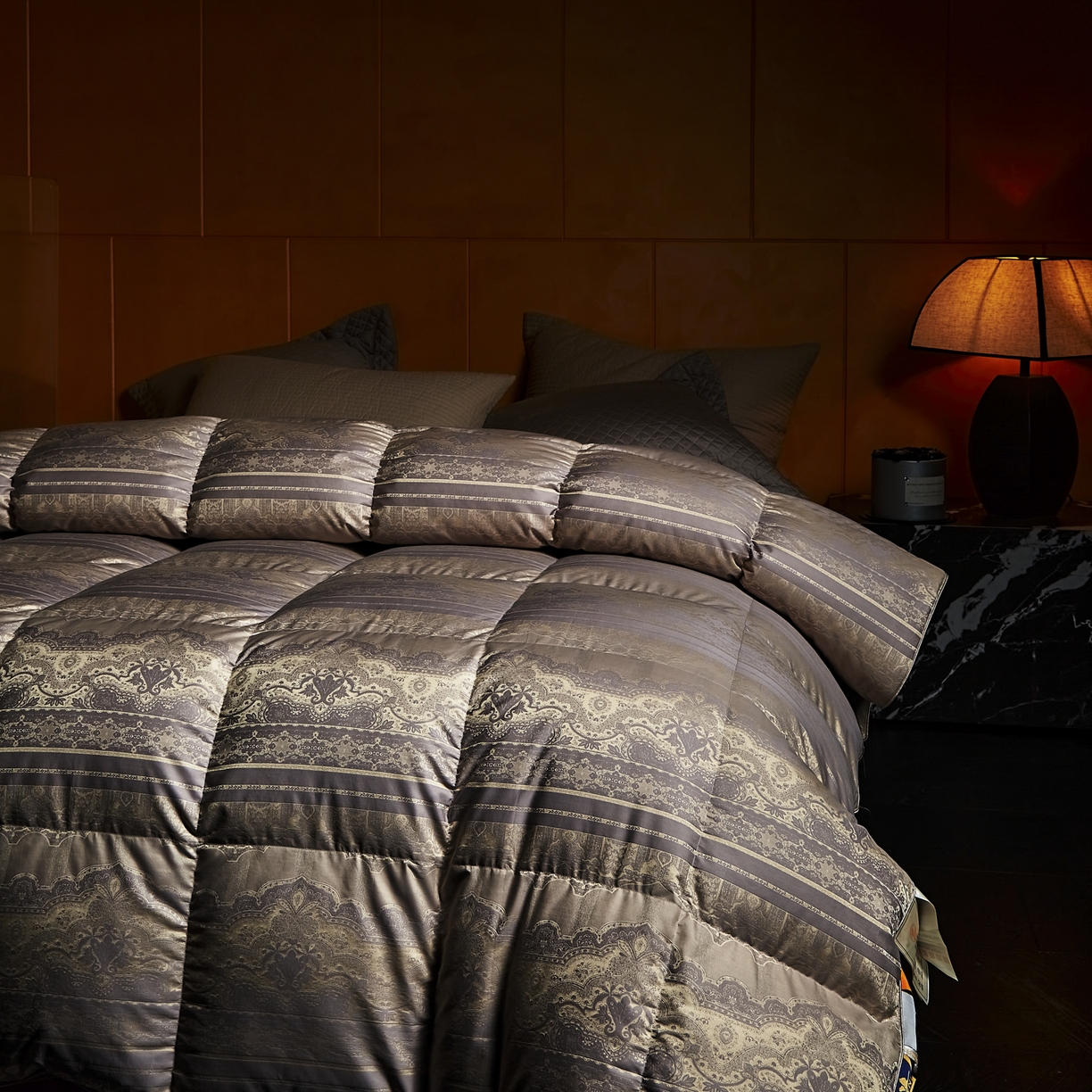 91家纺网 家纺一手货源 找家纺 （总）暖羽屋羽绒馆 2025新款国标绒子95白鸭绒羽绒被子双人鸭绒被2米家用双人被芯被子