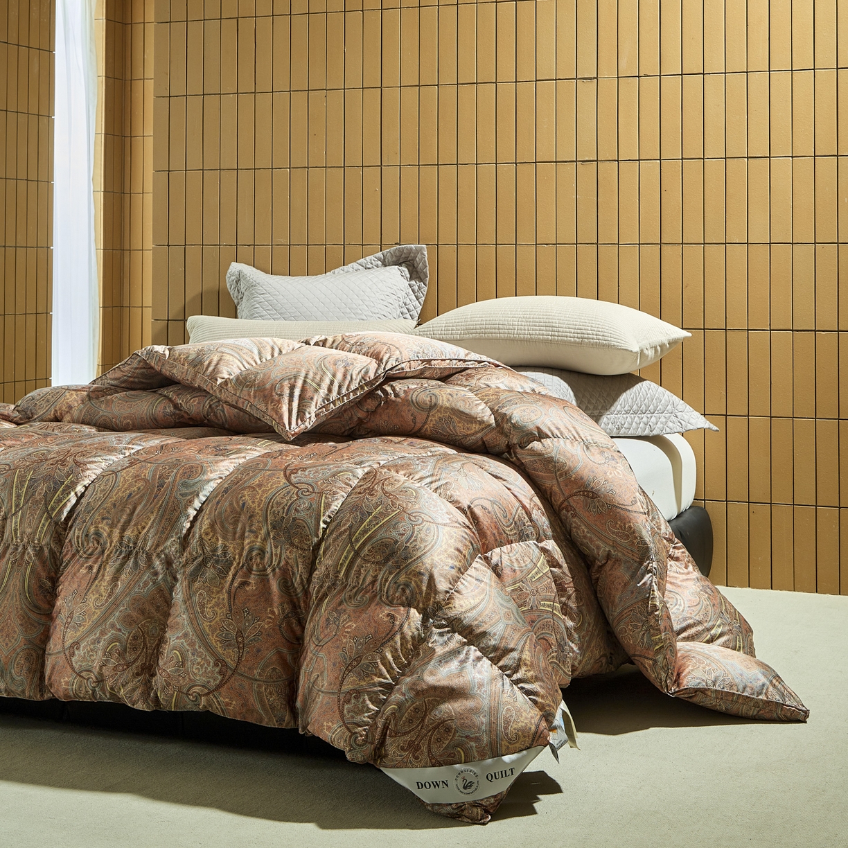 91家纺网 家纺一手货源 找家纺 （总）暖羽屋羽绒馆 2025新款国标95白鸭绒被芯 羽绒被子鸭绒冬被春秋被双人2米被芯被子被芯