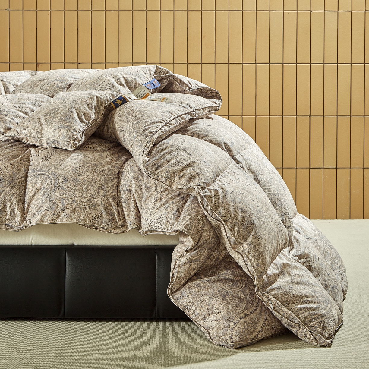 91家纺网 家纺一手货源 找家纺 暖羽屋羽绒馆 2025新款国标95白鸭绒被芯 羽绒被子鸭绒冬被春秋被双人2米被芯被子被芯 莱斯