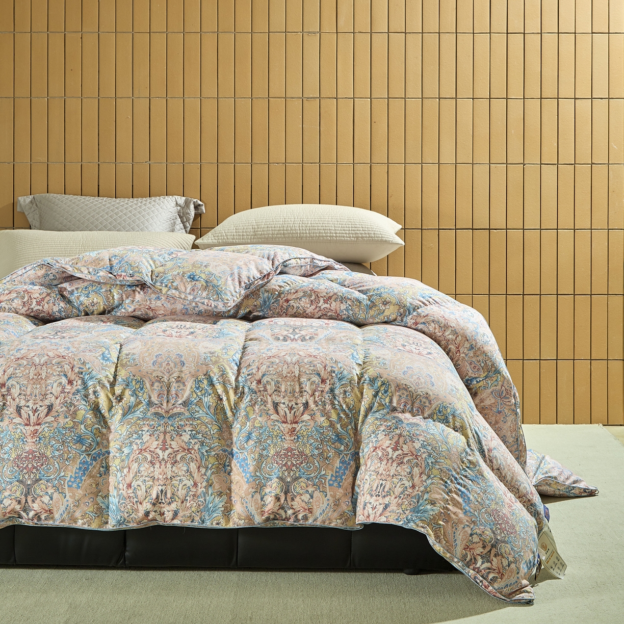 91家纺网 家纺一手货源 找家纺 暖羽屋羽绒馆 2025新款国标95白鸭绒被芯 羽绒被子鸭绒冬被春秋被双人2米被芯被子被芯 凤羽