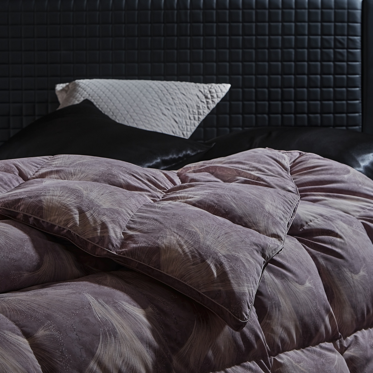 91家纺网 家纺一手货源 找家纺 暖羽屋羽绒馆 2025新款国标95白鸭绒被芯 羽绒被子鸭绒冬被春秋被双人2米被芯被子被芯 蒲公英