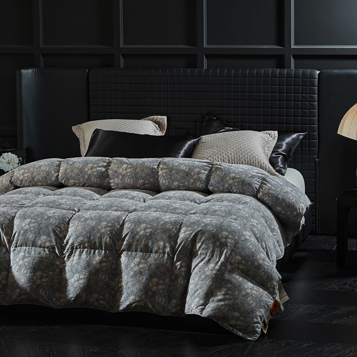 91家纺网 家纺一手货源 找家纺 暖羽屋羽绒馆 2025新款国标95白鸭绒被芯 羽绒被子鸭绒冬被春秋被双人2米被芯被子被芯 花语