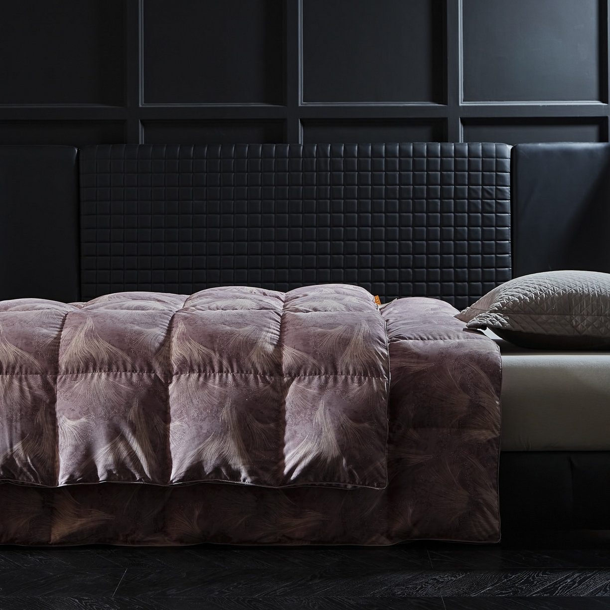 91家纺网 家纺一手货源 找家纺 暖羽屋羽绒馆 2025新款国标95白鸭绒被芯 羽绒被子鸭绒冬被春秋被双人2米被芯被子被芯 蒲公英