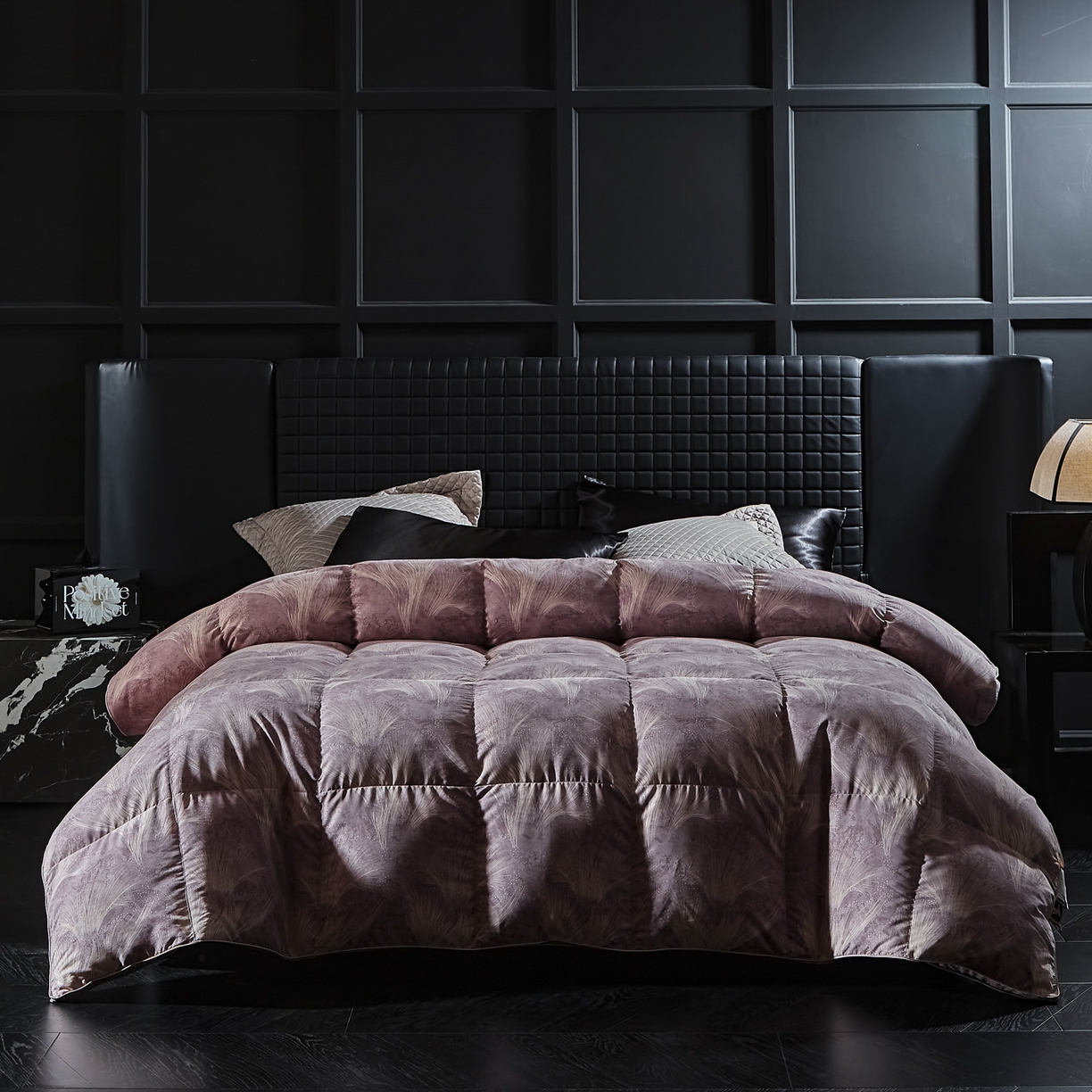 91家纺网 家纺一手货源 找家纺 暖羽屋羽绒馆 2025新款国标95白鸭绒被芯 羽绒被子鸭绒冬被春秋被双人2米被芯被子被芯 蒲公英