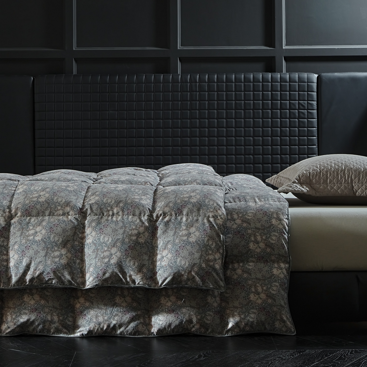 91家纺网 家纺一手货源 找家纺 暖羽屋羽绒馆 2025新款国标95白鸭绒被芯 羽绒被子鸭绒冬被春秋被双人2米被芯被子被芯 花语