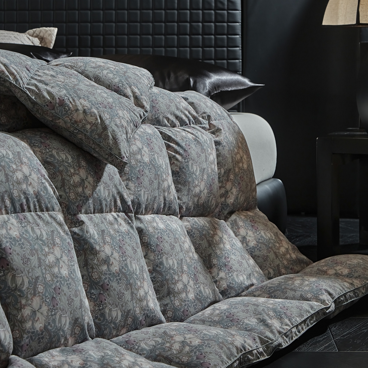 91家纺网 家纺一手货源 找家纺 暖羽屋羽绒馆 2025新款国标95白鸭绒被芯 羽绒被子鸭绒冬被春秋被双人2米被芯被子被芯 花语