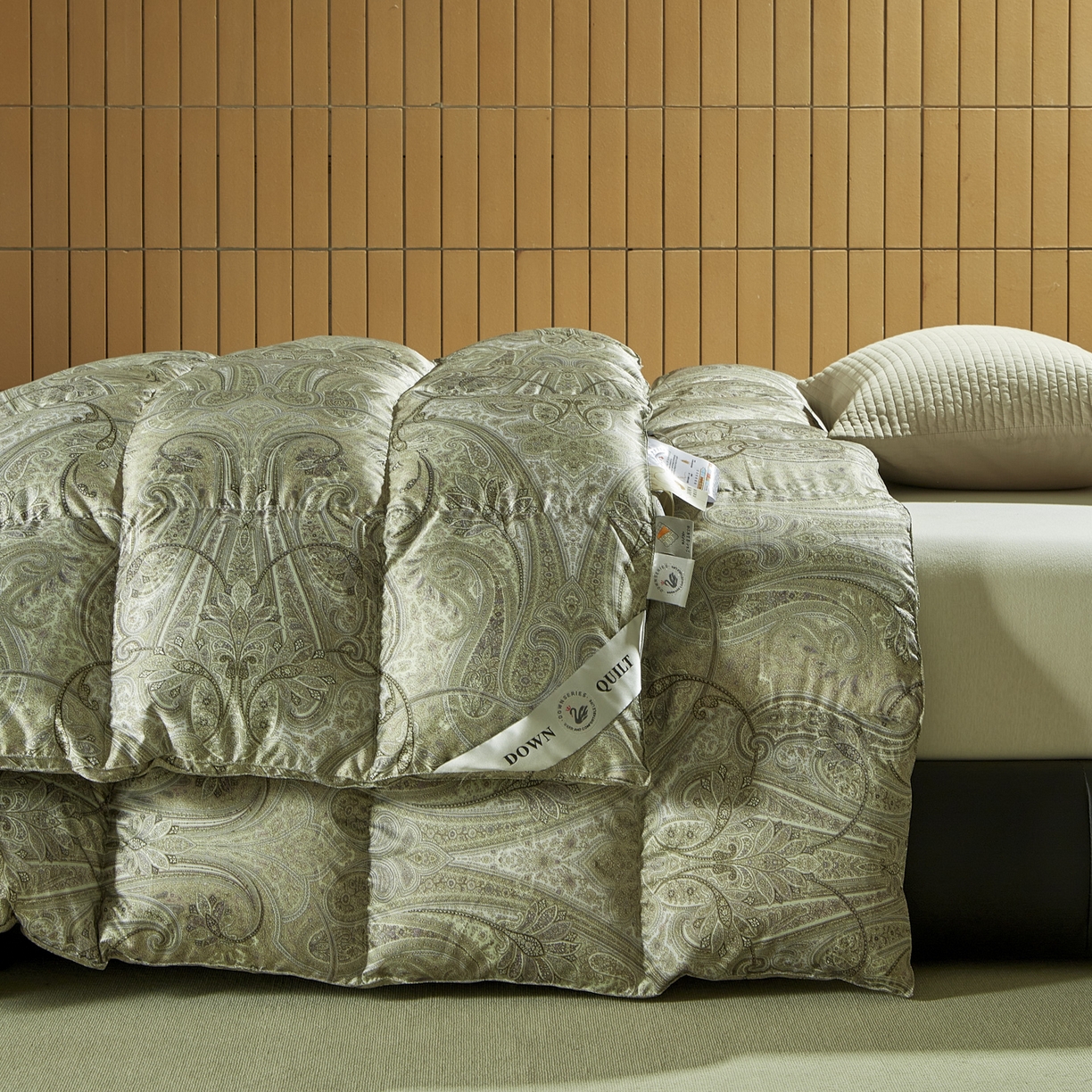 91家纺网 家纺一手货源 找家纺 暖羽屋羽绒馆 2025新款国标95白鸭绒被芯 羽绒被子鸭绒冬被春秋被双人2米被芯被子被芯 墨尔本