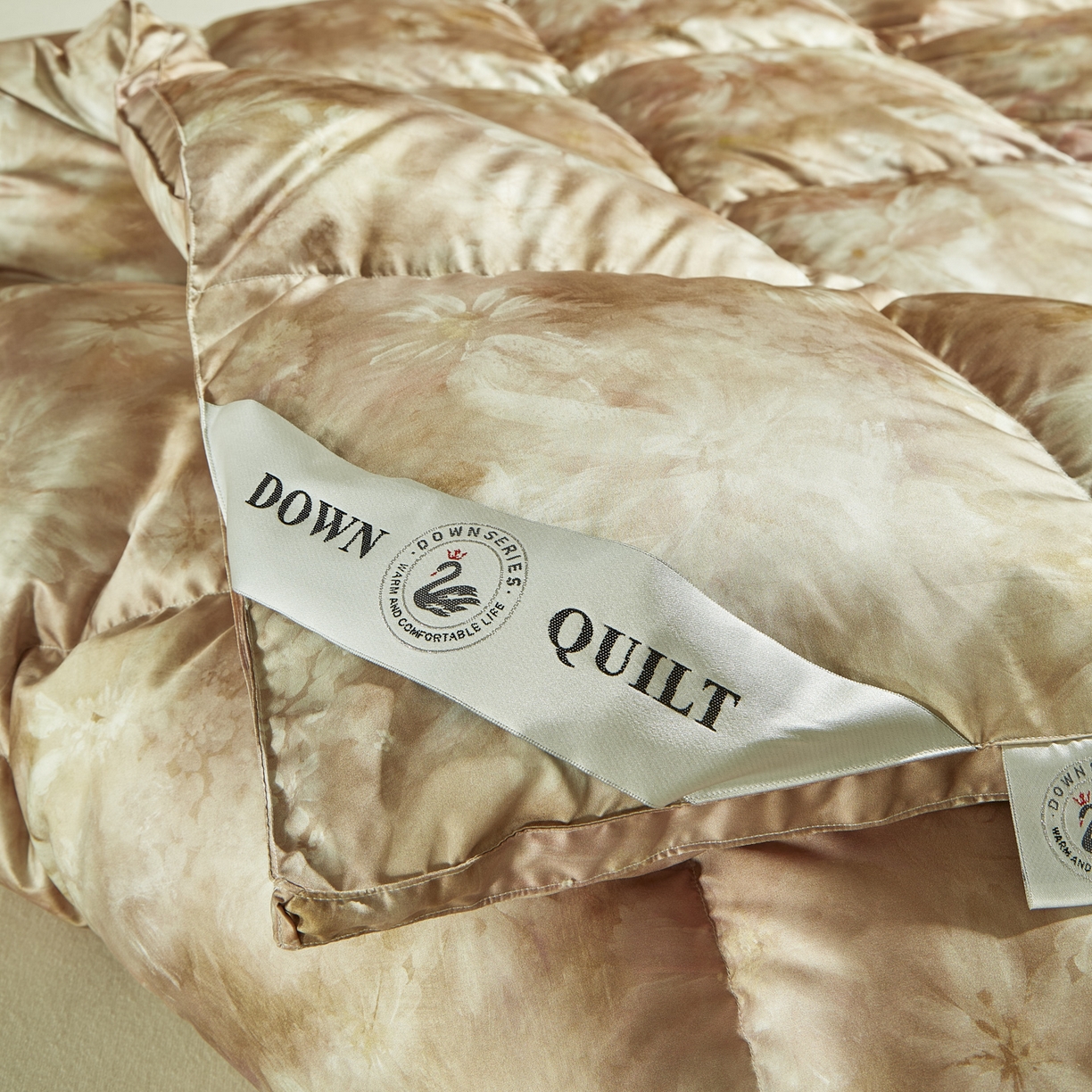 91家纺网 家纺一手货源 找家纺 暖羽屋羽绒馆 2025新款国标95白鸭绒被芯 羽绒被子鸭绒冬被春秋被双人2米被芯被子被芯 绚烂