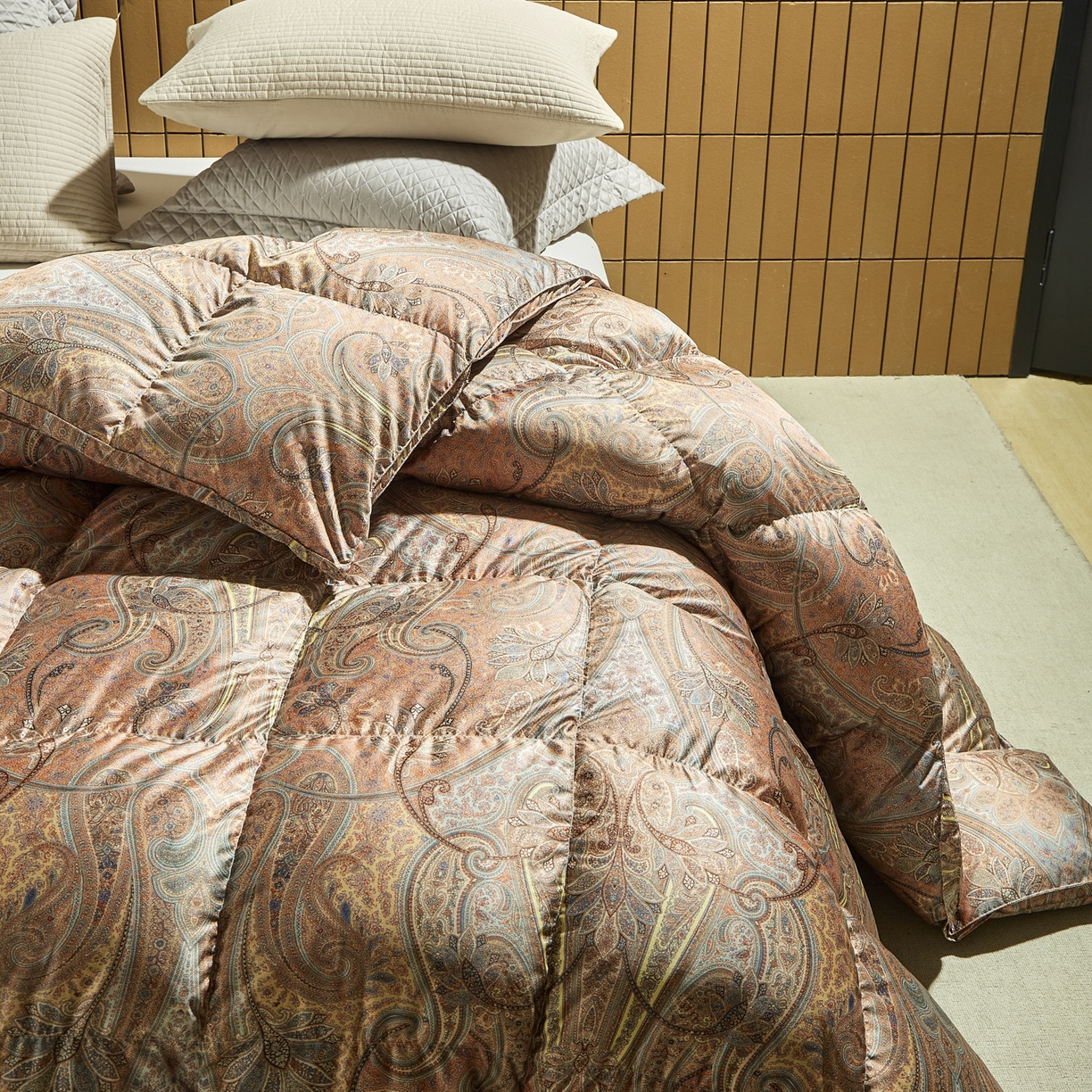 91家纺网 家纺一手货源 找家纺 暖羽屋羽绒馆 2025新款国标95白鸭绒被芯 羽绒被子鸭绒冬被春秋被双人2米被芯被子被芯 芳华