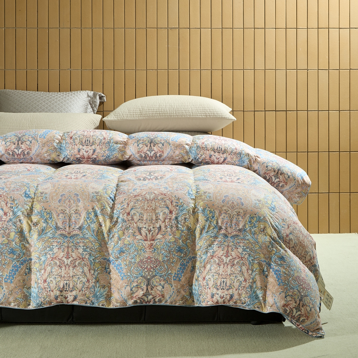 91家纺网 家纺一手货源 找家纺 暖羽屋羽绒馆 2025新款国标95白鸭绒被芯 羽绒被子鸭绒冬被春秋被双人2米被芯被子被芯 凤羽