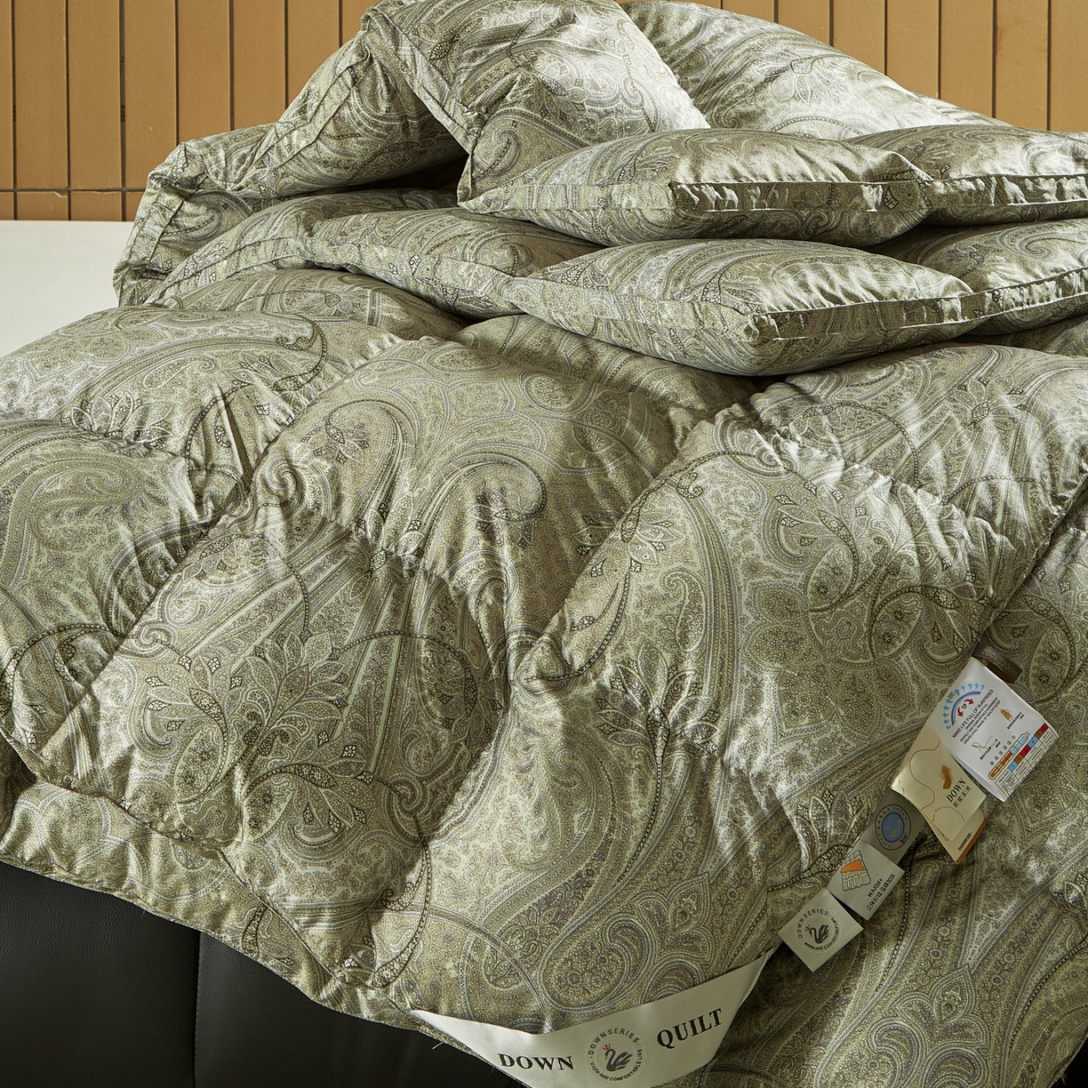 91家纺网 家纺一手货源 找家纺 暖羽屋羽绒馆 2025新款国标95白鸭绒被芯 羽绒被子鸭绒冬被春秋被双人2米被芯被子被芯 墨尔本