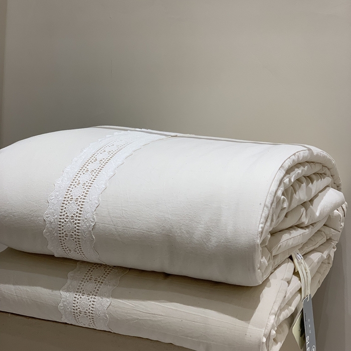 汇庭 2025秋冬新款·棉本色春秋被系列 白色