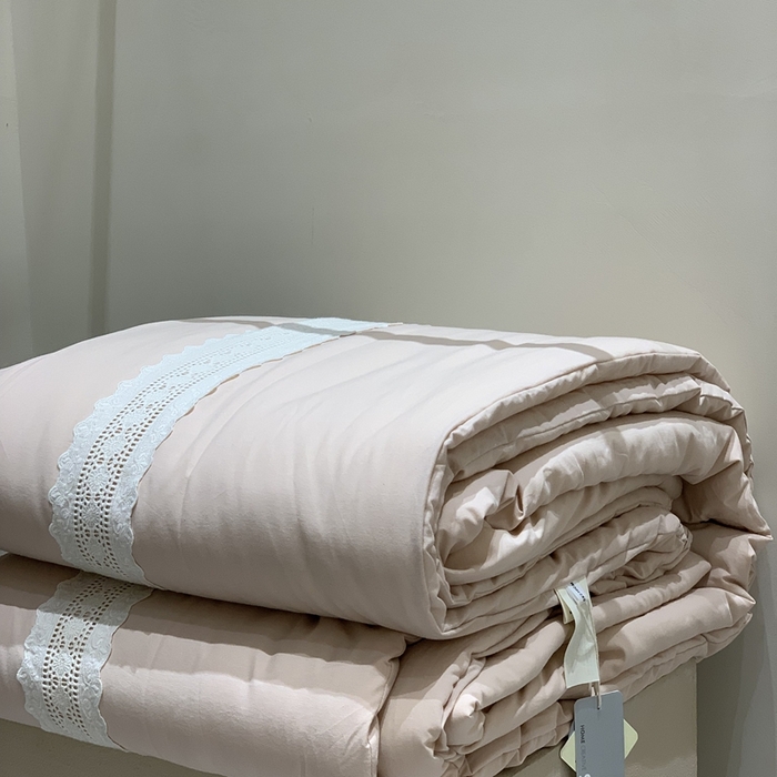 汇庭 2025秋冬新款·棉本色春秋被系列 粉色