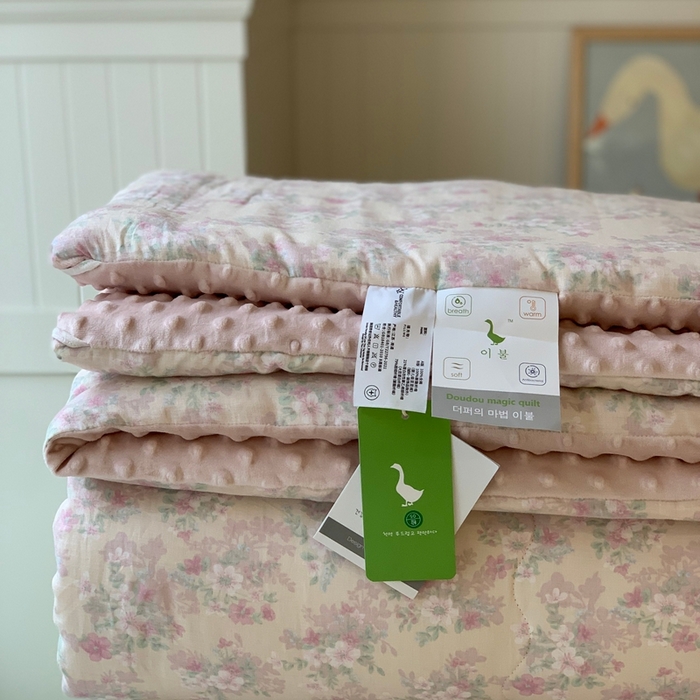 91家纺网 家纺一手货源 找家纺 （总）汇庭 2025秋冬新款·糯米纱布双人豆豆被系列