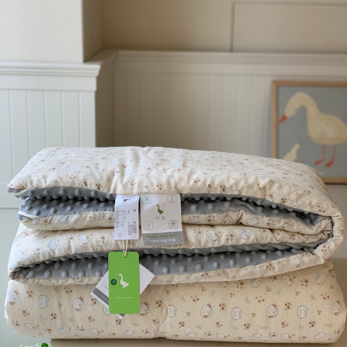 91家纺网 家纺一手货源 找家纺 （总）汇庭 2025秋冬新款·糯米纱布双人豆豆被系列