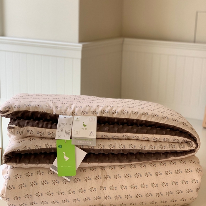 91家纺网 家纺一手货源 找家纺 （总）汇庭 2025秋冬新款·糯米纱布双人豆豆被系列