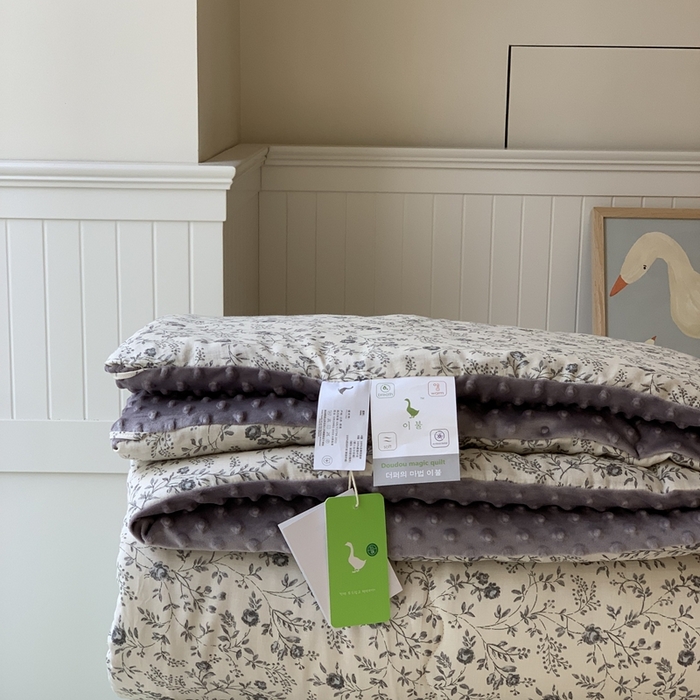 91家纺网 家纺一手货源 找家纺 （总）汇庭 2025秋冬新款·糯米纱布双人豆豆被系列