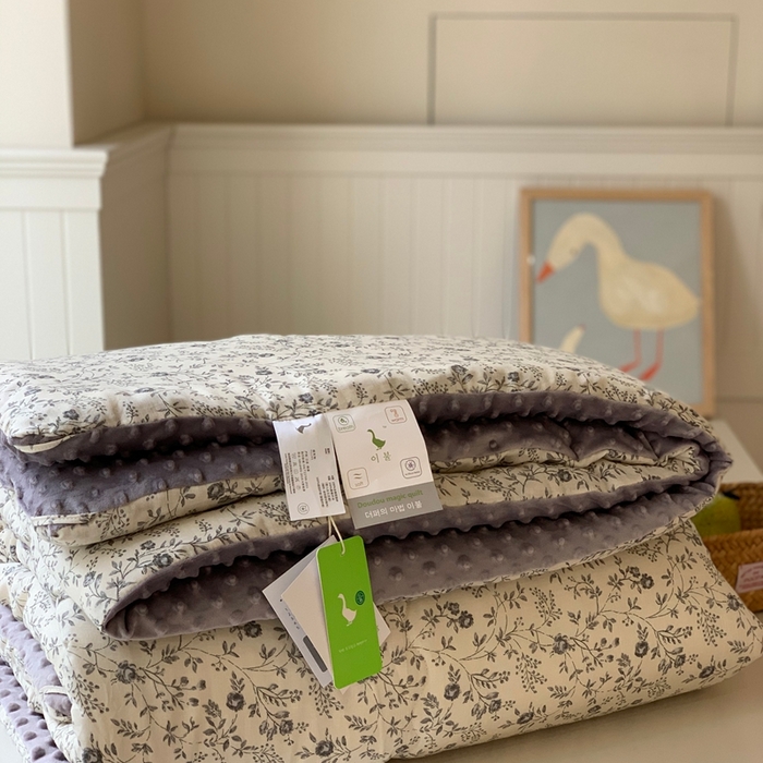 91家纺网 家纺一手货源 找家纺 汇庭 2025秋冬新款·糯米纱布双人豆豆被系列 贝拉紫